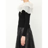 アームリボンリブプルオーバー | dazzlin | 詳細画像27