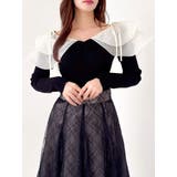 アームリボンリブプルオーバー | dazzlin | 詳細画像3