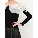 アームリボンリブプルオーバー | dazzlin | 詳細画像30