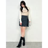 シアーレイヤードライクニットトップス | dazzlin | 詳細画像21 