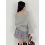 オーバーパステリーニット | dazzlin | 詳細画像30