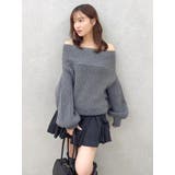 オーバーパステリーニット | dazzlin | 詳細画像36