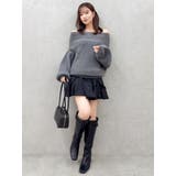 オーバーパステリーニット | dazzlin | 詳細画像40