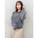 オーバーパステリーニット | dazzlin | 詳細画像44