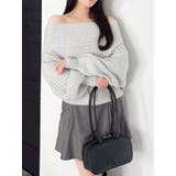 ブルー | オーバーパステリーニット | dazzlin