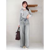 ビッグリボンシアーカフスニットトップス | dazzlin | 詳細画像16 