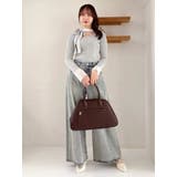 ビッグリボンシアーカフスニットトップス | dazzlin | 詳細画像17 