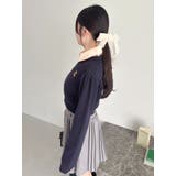 【POLO BCSコラボ】レーススカーフベア刺繍ニットトップス | dazzlin | 詳細画像22 