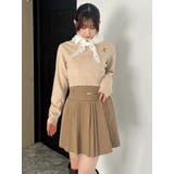 【POLO BCSコラボ】レーススカーフベア刺繍ニットトップス | dazzlin | 詳細画像28 