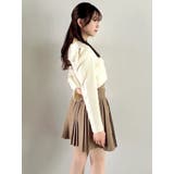 【POLO BCSコラボ】テーラーカラーニットトップス ※BROWN | dazzlin | 詳細画像4 