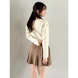 【POLO BCSコラボ】テーラーカラーニットトップス ※BROWN | dazzlin | 詳細画像5 