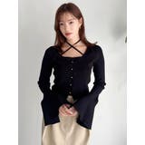 【追加生産分/20周年記念復刻!】カーデタイトトップス | dazzlin | 詳細画像5