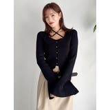 【追加生産分/20周年記念復刻!】カーデタイトトップス | dazzlin | 詳細画像7