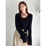 【追加生産分/20周年記念復刻!】カーデタイトトップス | dazzlin | 詳細画像8