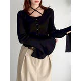 【追加生産分/20周年記念復刻!】カーデタイトトップス | dazzlin | 詳細画像9