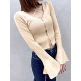 オレンジ | 【追加生産分/20周年記念復刻！】カーデタイトトップス | dazzlin