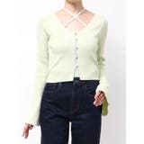 ミントグリーン | 【追加生産分/20周年記念復刻!】カーデタイトトップス | dazzlin