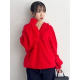 【吉田朱里】リラックスニットフーディ | dazzlin | 詳細画像28 