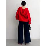 【吉田朱里】リラックスニットフーディ | dazzlin | 詳細画像37 