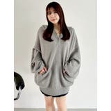 【吉田朱里】リラックスニットフーディ | dazzlin | 詳細画像40 