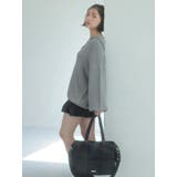 【吉田朱里】リラックスニットフーディ | dazzlin | 詳細画像6 