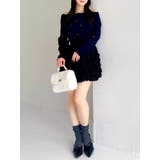 オフショルスカラップハートニット | dazzlin | 詳細画像15 