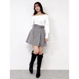 オフショルスカラップハートニット | dazzlin | 詳細画像27 