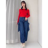 オフショルスカラップハートニット | dazzlin | 詳細画像43 