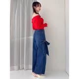 オフショルスカラップハートニット | dazzlin | 詳細画像44 