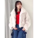 オフショルスカラップハートニット | dazzlin | 詳細画像45 