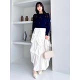 オフショルスカラップハートニット | dazzlin | 詳細画像9 