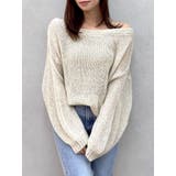 バックリボンスパンコールモヘアタッチニット | dazzlin | 詳細画像27