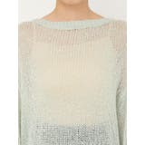 バックリボンスパンコールモヘアタッチニット | dazzlin | 詳細画像35