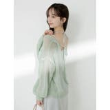 バックリボンスパンコールモヘアタッチニット | dazzlin | 詳細画像4