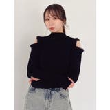 【20周年記念復刻!】オープンエコファースリーブニットトップス | dazzlin | 詳細画像15