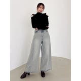 【20周年記念復刻!】オープンエコファースリーブニットトップス | dazzlin | 詳細画像19