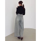 【20周年記念復刻!】オープンエコファースリーブニットトップス | dazzlin | 詳細画像20