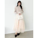 【20周年記念復刻!】オープンエコファースリーブニットトップス | dazzlin | 詳細画像43