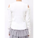 【20周年記念復刻!】オープンエコファースリーブニットトップス | dazzlin | 詳細画像47