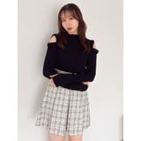 【20周年記念復刻!】オープンエコファースリーブニットトップス | dazzlin | 詳細画像9