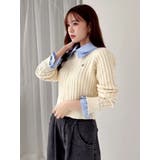 【20周年記念復刻!】ケーブルシャツドッキングニット | dazzlin | 詳細画像29