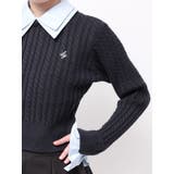 【20周年記念復刻!】ケーブルシャツドッキングニット | dazzlin | 詳細画像42