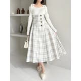 【WEB限定】ショルダーリボンニットトップス | dazzlin | 詳細画像12 