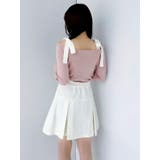 【WEB限定】ショルダーリボンニットトップス | dazzlin | 詳細画像27 