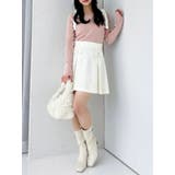 【WEB限定】ショルダーリボンニットトップス | dazzlin | 詳細画像30 