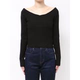 【WEB限定】ショルダーリボンニットトップス | dazzlin | 詳細画像45 