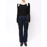 【WEB限定】ショルダーリボンニットトップス | dazzlin | 詳細画像46 