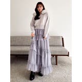 【WEB限定】フェイクファーニットフーディ | dazzlin | 詳細画像11 