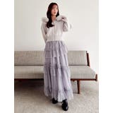 【WEB限定】フェイクファーニットフーディ | dazzlin | 詳細画像12 