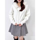 【WEB限定】フェイクファーニットフーディ | dazzlin | 詳細画像17 